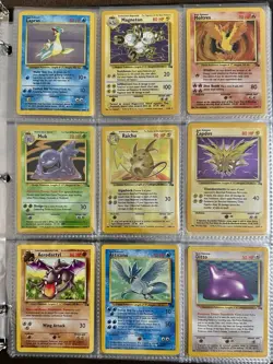 1999 Pokemon 100% Complete Master Set ￼ Fossil 62/62 - Image 3