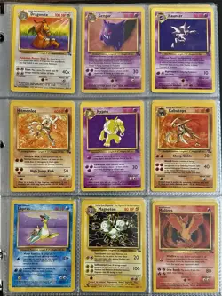1999 Pokemon 100% Complete Master Set ￼ Fossil 62/62 - Image 5