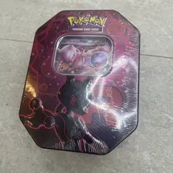 Pokemon TCG Team Rocket's Mewtwo EX Tin Factory Sealed Destined Rivals - Image 1
