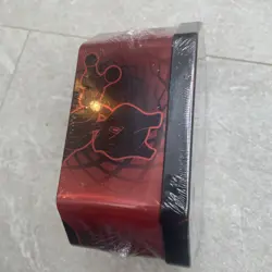 Pokemon TCG Team Rocket's Mewtwo EX Tin Factory Sealed Destined Rivals - Image 3