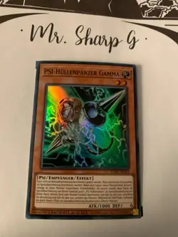 PSI-HULLENPANZER GAMMA - L.A. EXFO-DESE3 DEUTSCH Yu Gi Oh! CARD SUPER RARE HOLO - Image 3