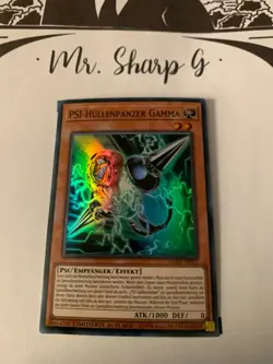 PSI-HULLENPANZER GAMMA - L.A. EXFO-DESE3 DEUTSCH Yu Gi Oh! CARD SUPER RARE HOLO - Image 4