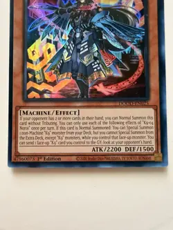 K9-04 Noroi DOOD-EN025 Ultra Rare NM Doom Of Dimensions Yugioh TCG 1st Edition - Image 3