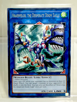 Hraesvelgr, the Desperate Doom Eagle RIRA-EN082 * RARE * NM/M Yu-Gi-Oh! - Image 1