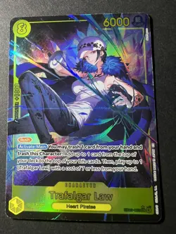TRAFALGAR LAW 2026 One Piece EB03 Heroines Edition Secret Alt Art 062 ENGLISH - Image 1