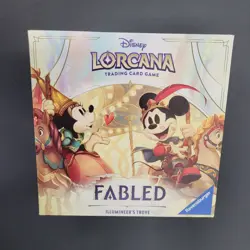 Disney Lorcana Fabled Illumineers Trove Box (Set 9) - New Factory Sealed In Hand - Image 1