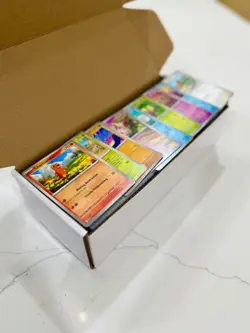 500 Unique Pokemon Card Lot + 1 ULTRA RARE OR EX, V and 50 HOLO/REV- No Energies - Image 1