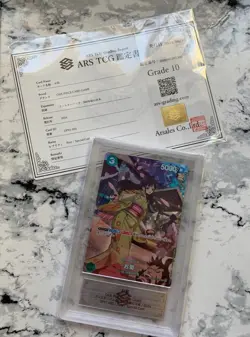 ARS 10 Gem mint Okiku OP01-035 SP Alt Art 500 Years in the Future One Piece Card - Image 1