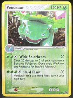 Pokemon Pokemon TCG Venusaur 006/017 POP Series 2 Holo Rare Card - Image 1