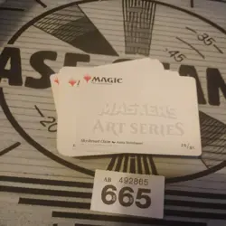 45 Mixed Lot Of Mtg Art Series Cards. Magic The Gathering Bundle (665) - Image 3