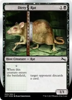 Dirty Rat - Foil x1 - Unstable - NM-Mint, English - Unstable - Image 1