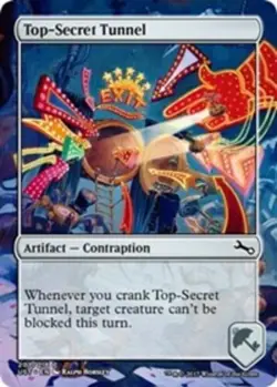 Top-Secret Tunnel - Foil x1 - Unstable - NM-Mint, English - Unstable - Image 1