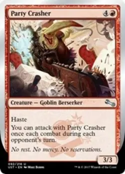 Party Crasher - Foil x1 - Unstable - NM-Mint, English - Unstable - Image 1