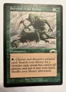 Survival of the Fittest Magic The Gathering MTG Exodus - Image 1