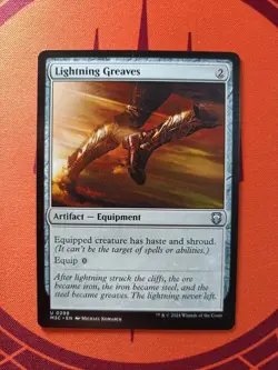 Lightning Greaves (NM) Artifact Haste Shroud MTG Discount: 5+ Magic Singles - Image 3