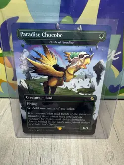 Paradise Chocobo - Birds of Paradise (Borderless) Commander: Final Fantasy Foil - Image 1