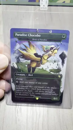 Paradise Chocobo - Birds of Paradise (Borderless) Commander: Final Fantasy Foil - Image 2
