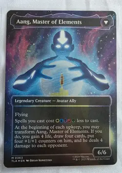Avatar Aang TLA 363 Raised Foil MTG Avatar The Last Airbender - Image 2