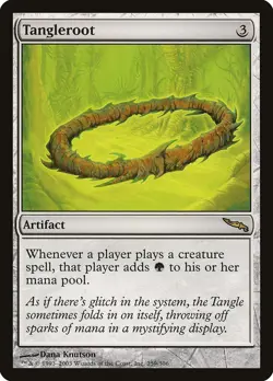 Mirrodin Tangleroot MTG Magic the Gathering MP - Image 1