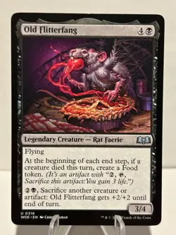 Old Flitterfang 316 U Wilds of Eldraine NM MTG - Image 1