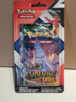 Pokemon TCG: Evolving Skies, Chilling Reign 2-Pack Blister & Pin - NEW - Image 1