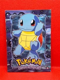 Pokemon Topps Movie Edition #07 Squirtle Stage 1 E7 of 12 Non Holo - Image 1