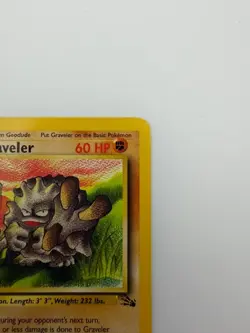 #37/62 Graveler Normal Uncommon - Pokemon TCG Fossil - Vintage - LP (See Photos) - Image 4