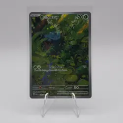 Bulbasaur 166/165 Illustration Rare - Pokemon TCG: 151 - Near Mint - Image 1