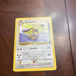 ROUCARNAGE (PIDGEOT) - French, Rare Uncommon, Jungle, MP, 24/64⍣ (Pokemon TCG) - Image 1