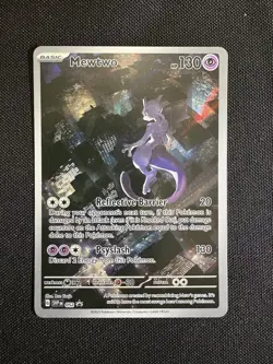 Mewtwo - SVP052 151 UPC Promo Illustration Rare Pokemon - NM - Image 1