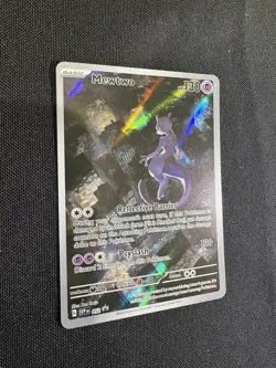 Mewtwo - SVP052 151 UPC Promo Illustration Rare Pokemon - NM - Image 2