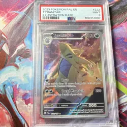 Pokemon Tyranitar Sv02 Paldea Evolved 222/193 Illustration Rare Holo PSA 9 2023 - Image 1