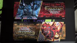 Yu-Gi-Oh Battle Pack 2 War of the Giants Playmat Lot Slifer & Obelisk Konami - Image 1