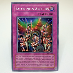 2x LOT Yugioh Amazoness Archers MFC-096 Unlimited Super Rare Holo - NM💎 - Image 4