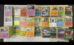 500+ Pokemon Card Bulk Lot | Free EX/V/VSTAR Rare + Holos | Makes a great gift! - Image 1