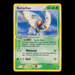 Butterfree 2/112 EX FireRed LeafGreen HOLO RARE Pokemon Card 2004 English LP-NM - Image 1