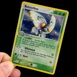 Butterfree 2/112 EX FireRed LeafGreen HOLO RARE Pokemon Card 2004 English LP-NM - Image 4