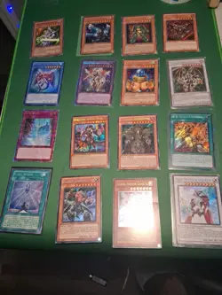 Yu-Gi-Oh! TCG Card Lot Of 16 All Rares/ SR Holos Vintage And Or 1st Edition Card - Image 1