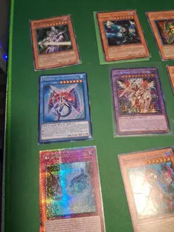 Yu-Gi-Oh! TCG Card Lot Of 16 All Rares/ SR Holos Vintage And Or 1st Edition Card - Image 2