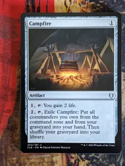 MTG Card: Campfire (CL: Battle for Baldur's Gate) - Image 1