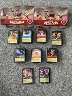 Disney Ravensburger Lorcana TCG Mixed Card Lot Booster Packs Mickey Anna Alice - Image 3