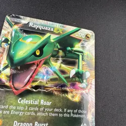 Pokemon TCG Rayquaza EX BW Promos BW47 BW Black Star Promo Holo Card - Image 3