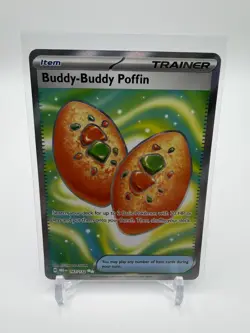 Pokemon TCG Card Buddy-Buddy Poffin 167/132 Me01: Mega Evolution Full Art - Image 1