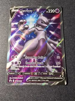 Mewtwo V SWSH229 SWSH: Sword & Shield Promo Cards Holo - Image 1