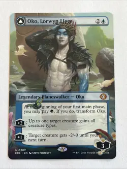 Oko, Lorwyn Liege (Borderless) Lorwyn Eclipsed MTG Regular Near Mint - Image 1