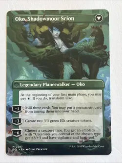 Oko, Lorwyn Liege (Borderless) Lorwyn Eclipsed MTG Regular Near Mint - Image 2