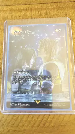 Stay with Me - Rhystic Study (Showcase) Final Fantasy: Through the Ages Regular - Image 1