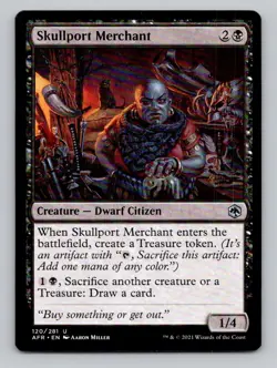 Skullport Merchant 120/281 U The List Reprints Magic The Gathering NM - Image 1