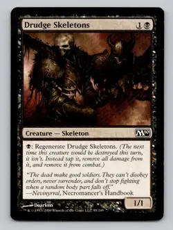 Drudge Skeletons 22 C Duels of the Planeswalkers Magic The Gathering NM - Image 1