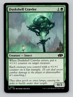 Duskshell Crawler 653 Foundations Jumpstart Magic The Gathering NM - Image 1